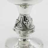 Sterling Silver Celtic Pattern Wine Goblet Chalice Vintage 1978 Birmingham
