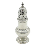 George II Sterling Silver Crested Muffineer Sugar Caster Antique 1750 London