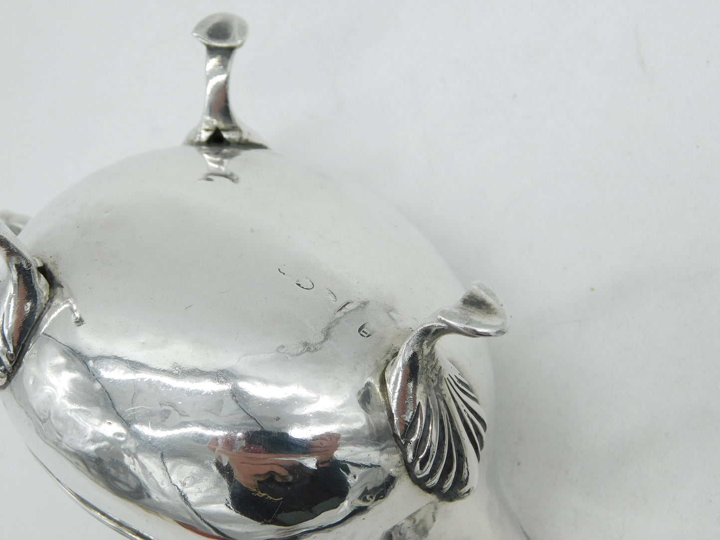 George III Provincial Sterling Silver Sauce Boat Antique c1795 Newcastle