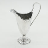 George III Sterling Silver Pedestal Cream Jug Antique 1781 London
