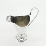 George III Sterling Silver Pedestal Cream Jug Antique 1781 London