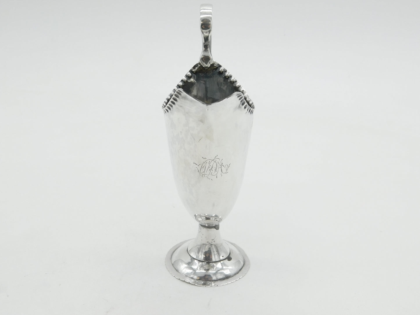 George III Sterling Silver Pedestal Cream Jug Antique 1781 London