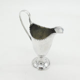 George III Sterling Silver Pedestal Cream Jug Antique 1781 London
