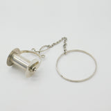 Victorian Silver Plated Sewing Wool Spoon Bangle Bracelet Antique c1880