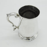 George III Sterling Silver Pint Tankard Antique 1763 London Francis Crump