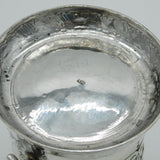 Newcastle George III Sterling Silver Floral Pint Tankard Antique c1795 Robertson