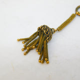George III 18ct Yellow Gold Albertina Tassel Charm Fob Antique c1790