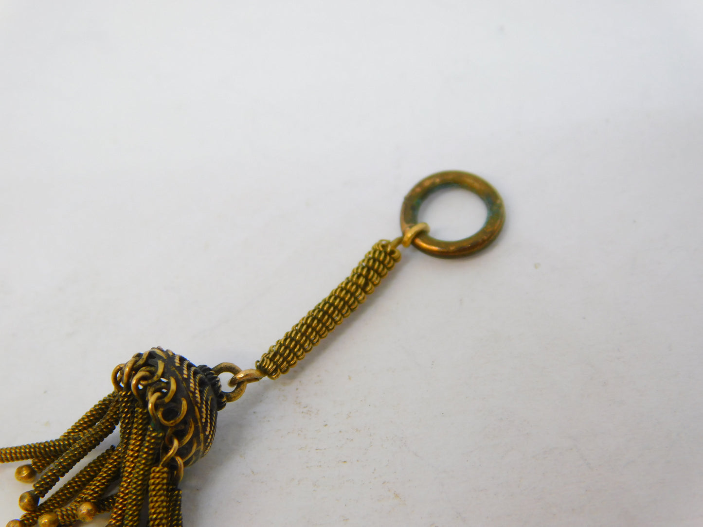 George III 18ct Yellow Gold Albertina Tassel Charm Fob Antique c1790