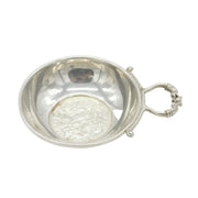 Sterling Silver Grape Pattern 'Tastevin' Wine Taster Vintage 1979 Birmingham