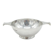Scottish Sterling Silver Quaich Drinking Cup Antique 1933 Glasgow Art Deco