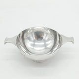 Scottish Sterling Silver Quaich Drinking Cup Antique 1933 Glasgow Art Deco