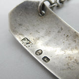George III Sterling Silver Madeira Decanter Label Antique c1770 Hester Bateman