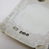 George III Sterling Silver 'P' Letter Port Decanter Label Antique 1815 London