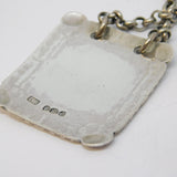 George III Sterling Silver 'P' Letter Port Decanter Label Antique 1815 London