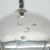 George II Sterling Silver Paw Foot Salt Cellar Antique 1752 London D. Hennell I