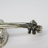 Edwardian Sterling Silver Novelty Violin or Cello Snuff Box Antique 1904 Chester