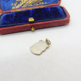 Sterling Silver & Colourful Enamel Cheddar Cheese Charm Vintage c1970