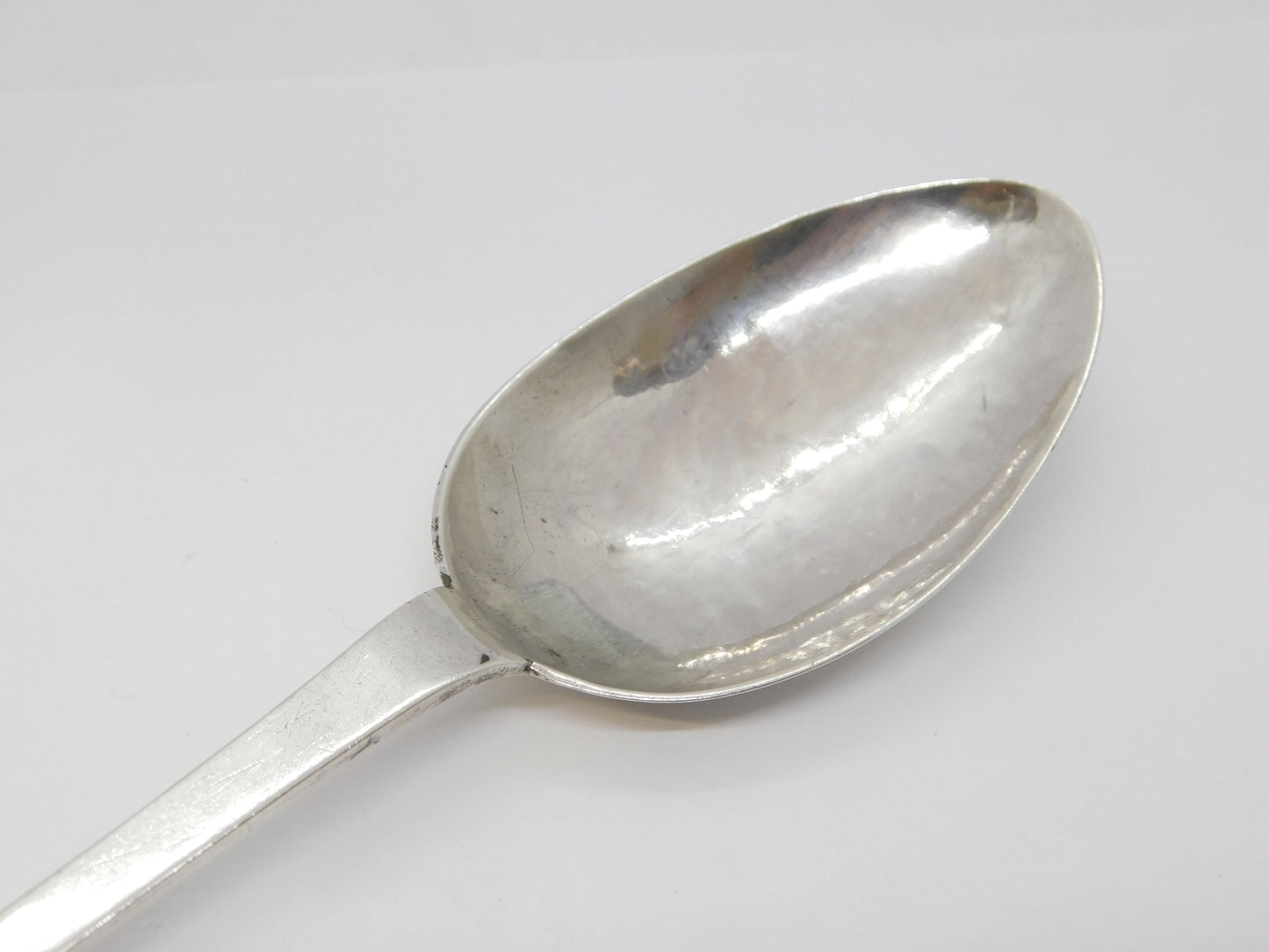 18th Century Channel Islands Sterling Silver Trefid Spoon Antique c1720 Jersey