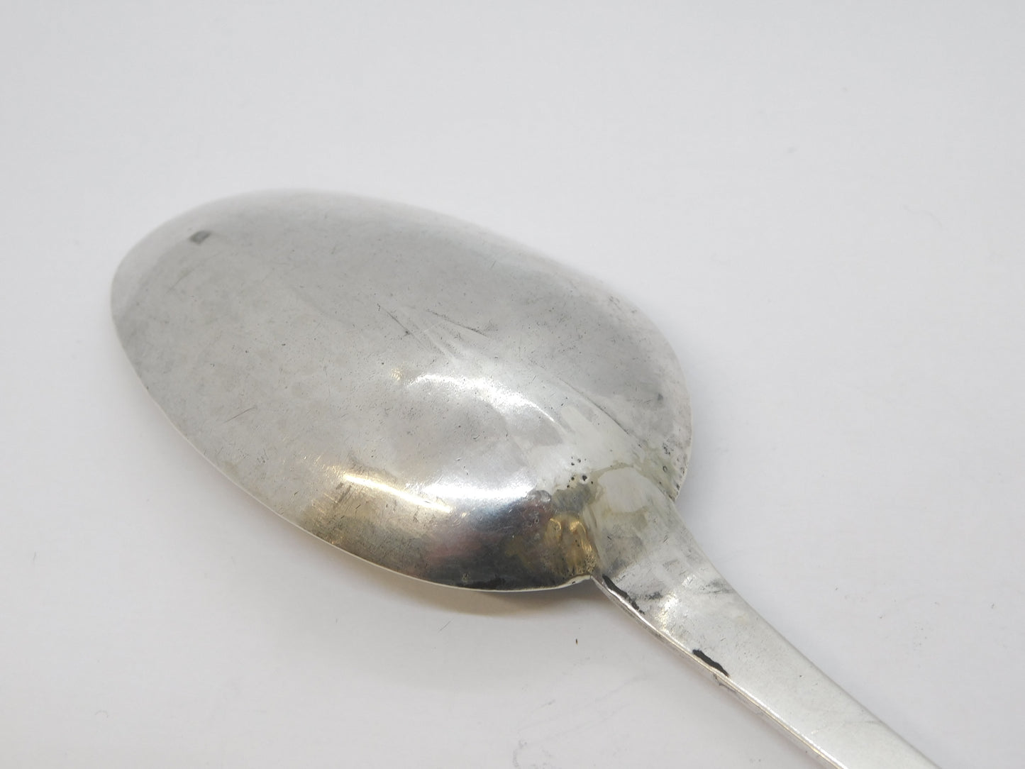 18th Century Channel Islands Sterling Silver Trefid Spoon Antique c1720 Jersey
