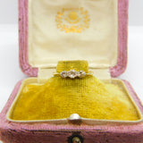 Victorian 18ct Gold & 0.2ct Diamond Three Stone Ring c1880 Antique