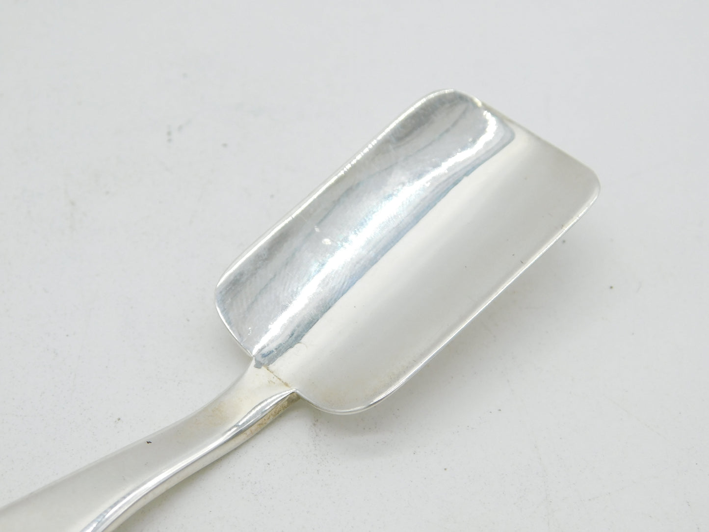 George III Sterling Silver Sugar or Cheese Scoop Spoon Antique 1807 London
