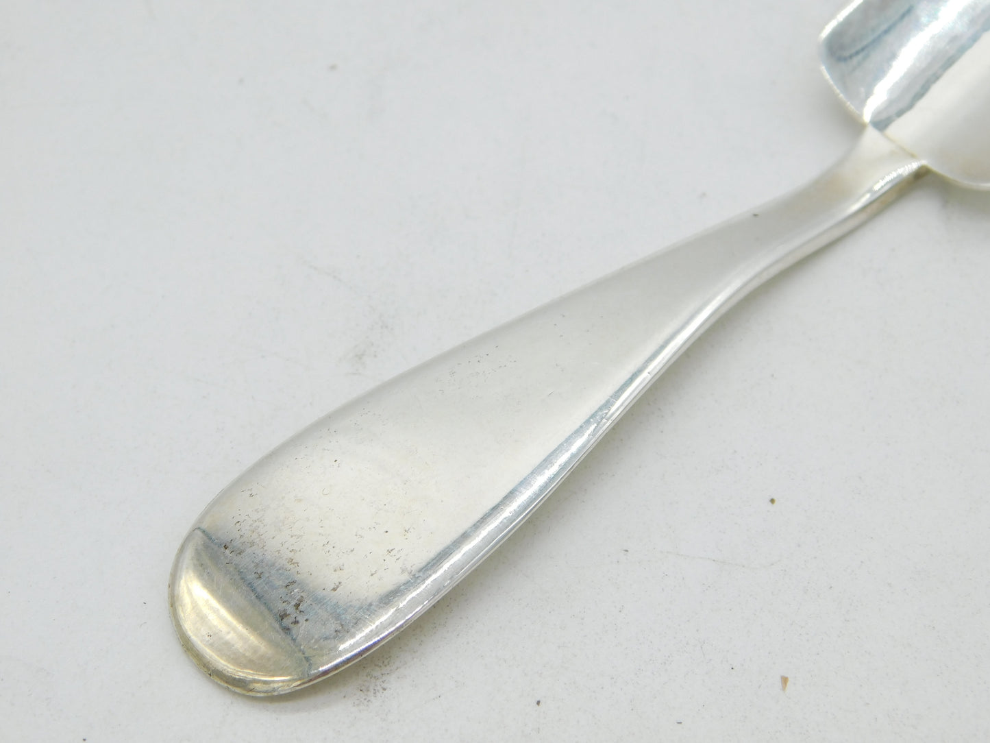 George III Sterling Silver Sugar or Cheese Scoop Spoon Antique 1807 London