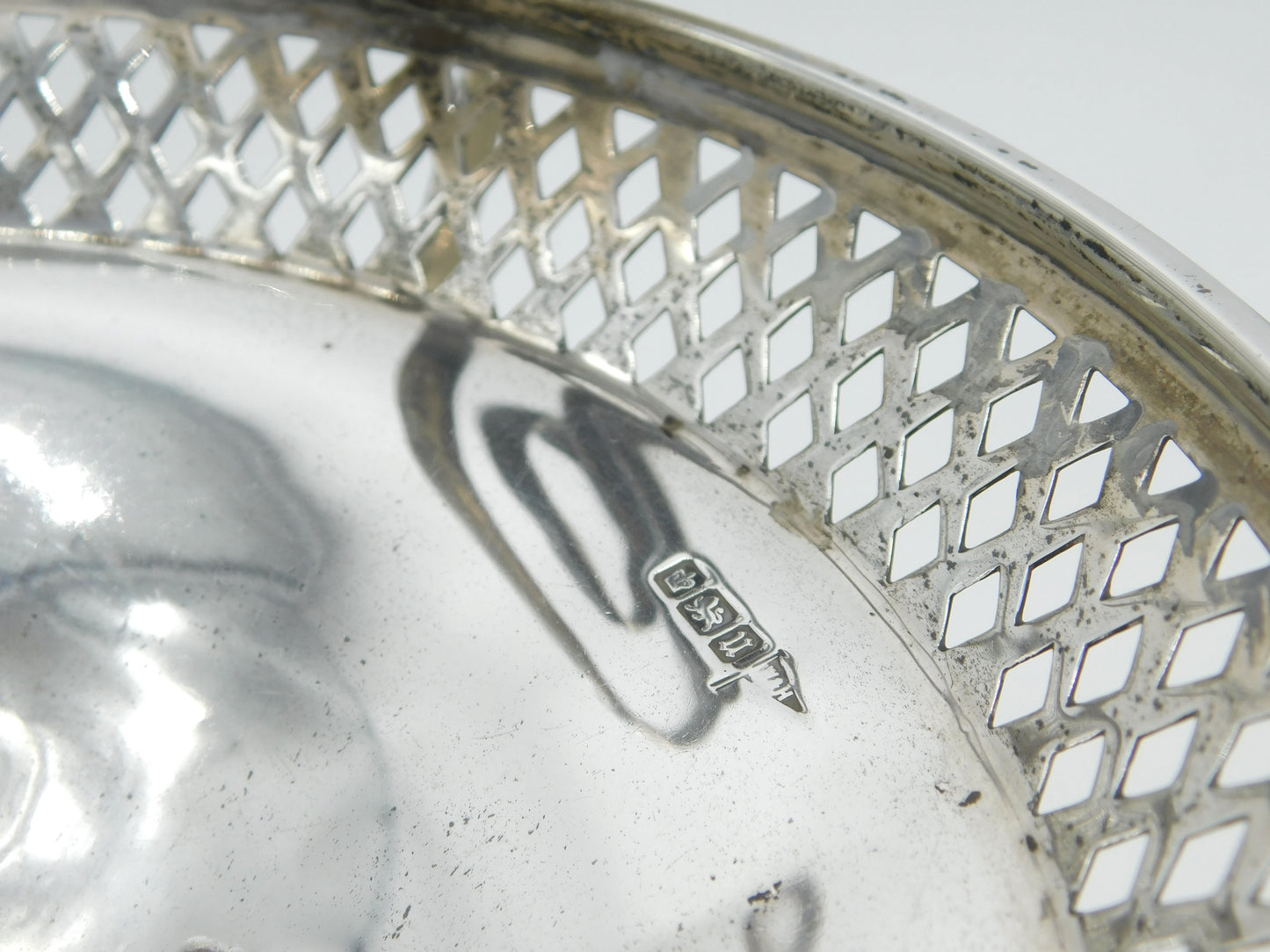 George V Sterling Silver Large Centrepiece Tazza Antique 1912 Sheffield