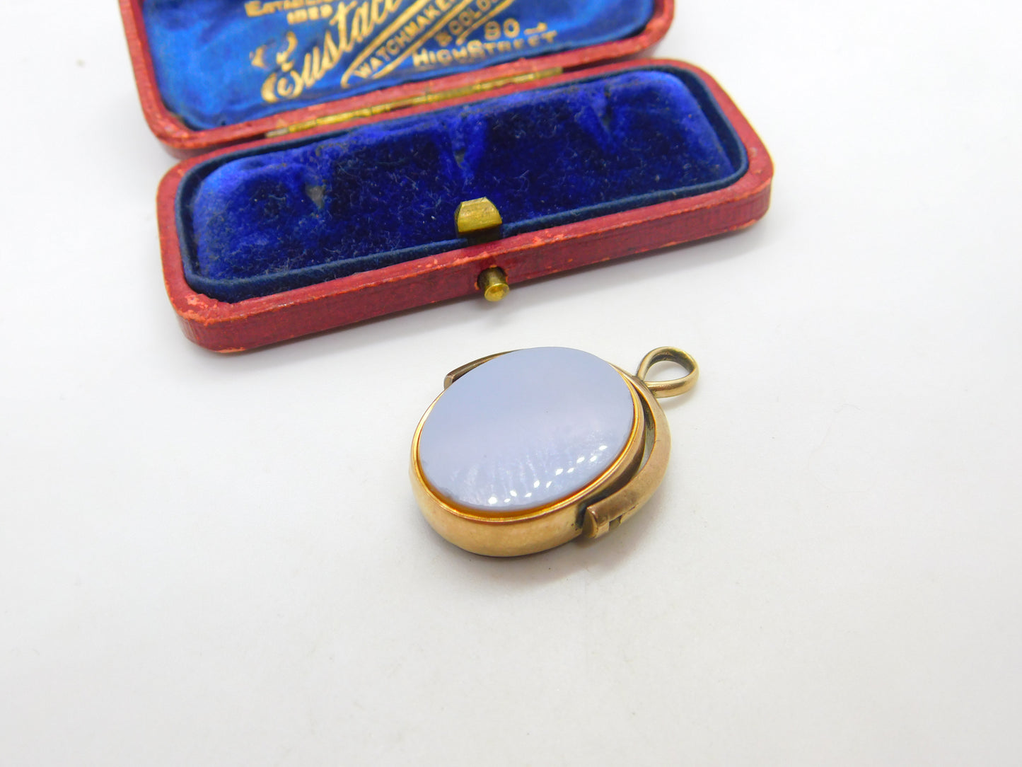 Victorian 9ct Rose Gold, Bloodstone & Sardonyx Spinner Fob c1880 Antique