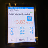 George III 14ct Gold, Blonde Hair Set Engraved Mourning Brooch Antique c1820