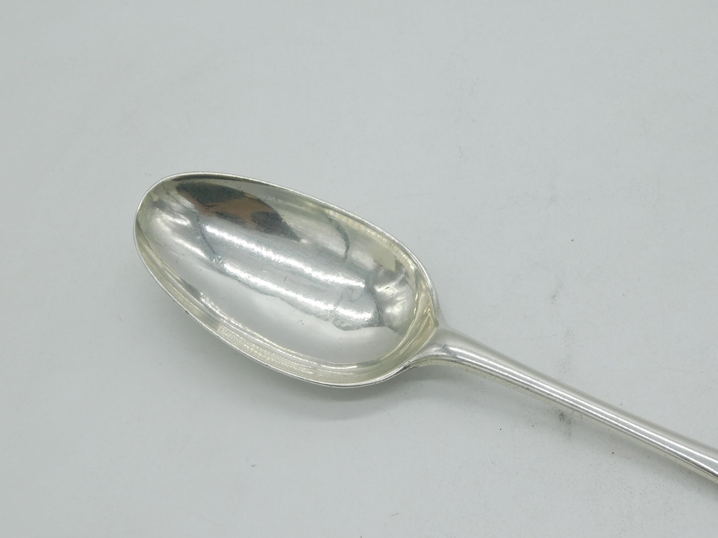 19th Century Scottish Provincial Sterling Silver Tablespoon Antique c1800