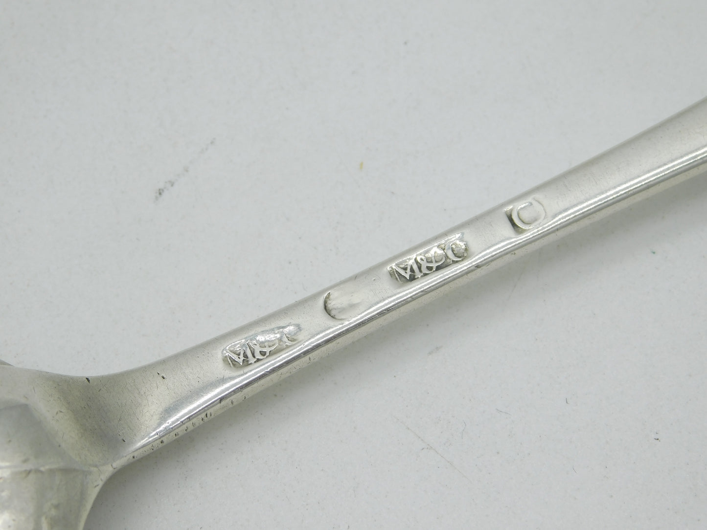 19th Century Scottish Provincial Sterling Silver Tablespoon Antique c1800