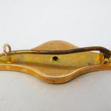 Edwardian 9ct Gold, Jasper & Ruby Set Constellation Brooch Antique c1910