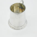 Sterling Silver Tankard Christening Mug 1979 Sheffield Vintage Camelot Silver