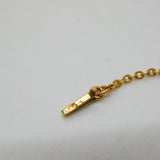 15ct Gold Cable Link Chain Necklace 42.6cm / 16.7" Antique Victorian c1890