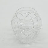 Sterling Silver & Cut Glass Lucky Wishbone Honey Pot Antique 1941 Birmingham