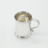 Sterling Silver Christening Cup or Tankard 'Meriel' Antique 1943 London Deco
