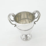 Sterling Silver Two-Handled Trophy Cup Antique 1928 Birmingham Art Deco