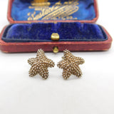 Tiffany & Co. Sterling Silver Starfish Stud Earrings Vintage