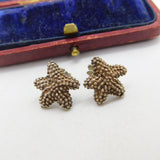 Tiffany & Co. Sterling Silver Starfish Stud Earrings Vintage