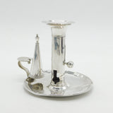 George III Sterling Silver Chamberstick Antique 1798 Sheffield Thomas Law