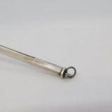 Sterling Silver Propelling Cocktail Swizzle Stick Antique c1930 Art Deco