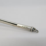 Sterling Silver Propelling Cocktail Swizzle Stick Antique c1930 Art Deco