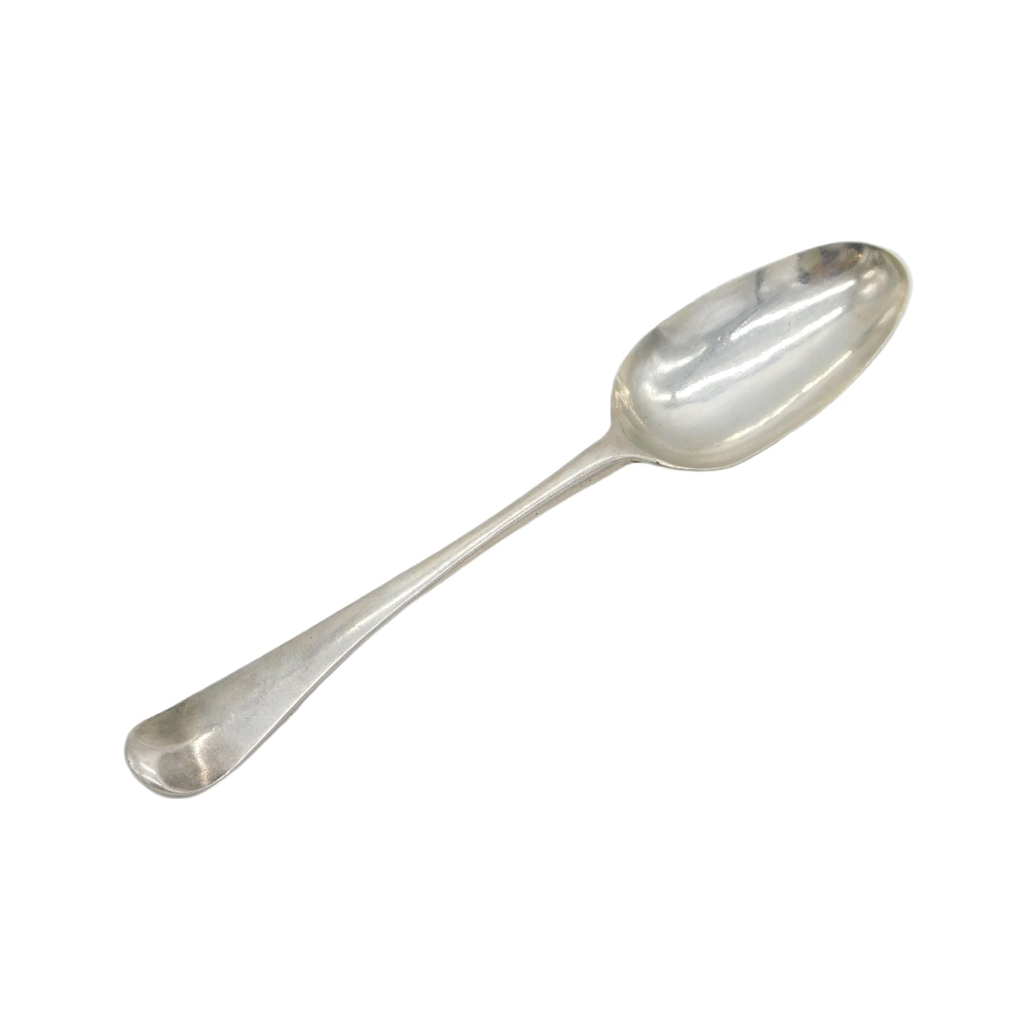 George II Sterling Silver Hanoverian Pattern Tablespoon Antique 1758 London