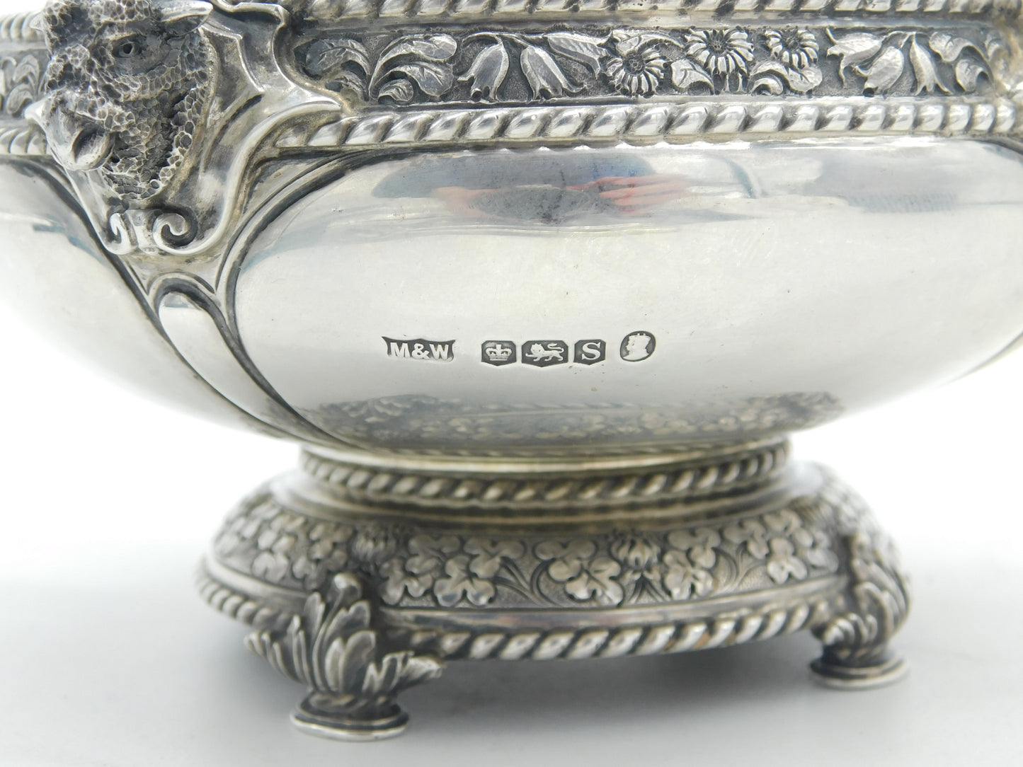 Sterling Silver 'Daily Mail Champion Pen of Sheep' Trophy Antique 1935 Sheffield
