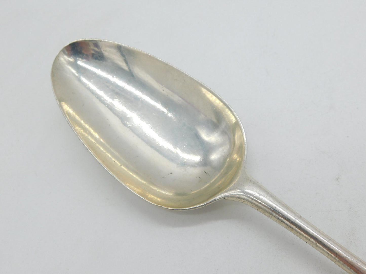George II Sterling Silver Hanoverian Pattern Tablespoon Antique 1730 London