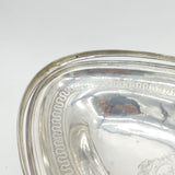 George III Large Crested Swing Handle Fruit Basket Bowl Antique 1795 London