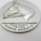 Sterling Silver Hackney Horse Society Medal Antique 1919 Birmingham