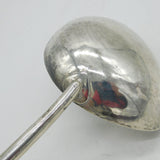 George II Sterling Silver & Turned Wooden Toddy Ladle Antique 1734 London