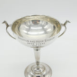Sterling Silver Greyhound Racing Trophy Cup Antique 1936 London Art Deco