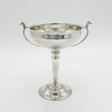 Sterling Silver Greyhound Racing Trophy Cup Antique 1936 London Art Deco